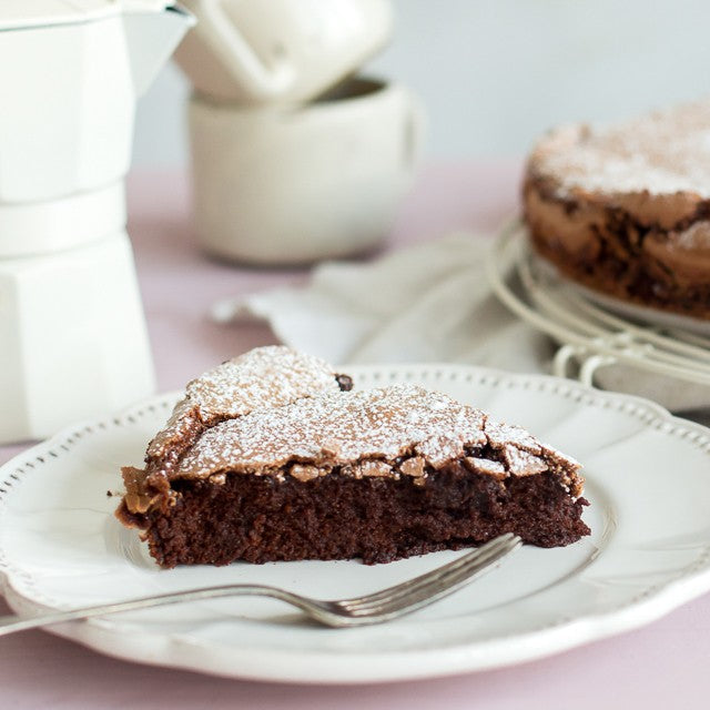 Lisztmentes étcsokoládétorta