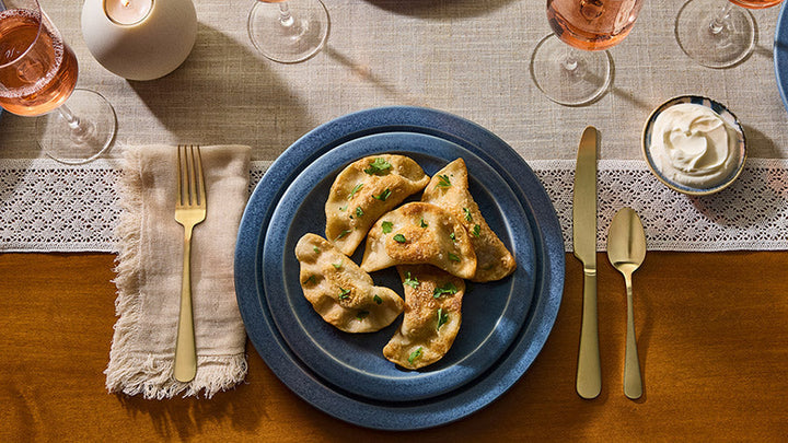 Pirog spenótos-articsókás töltelékkel