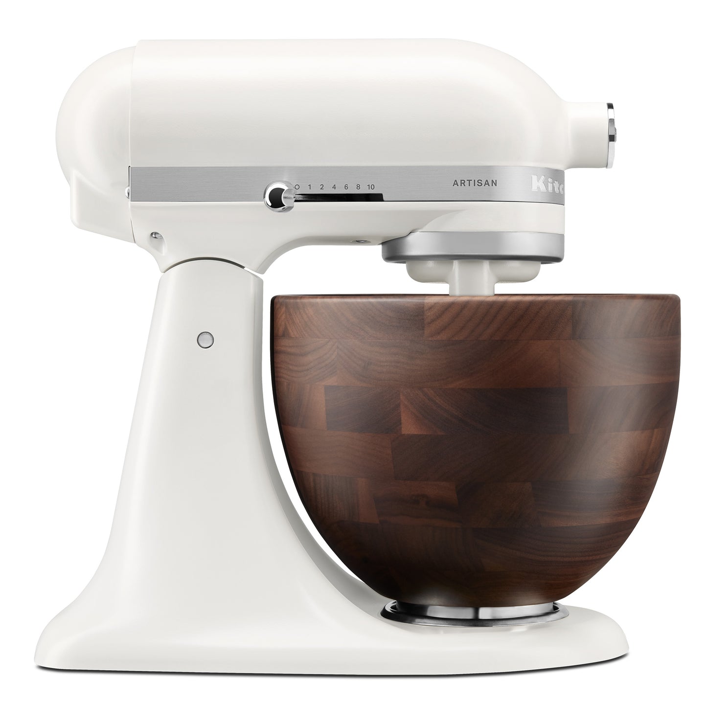 Artisan 4.7 l robotgép diófa tállal porcelánfehér