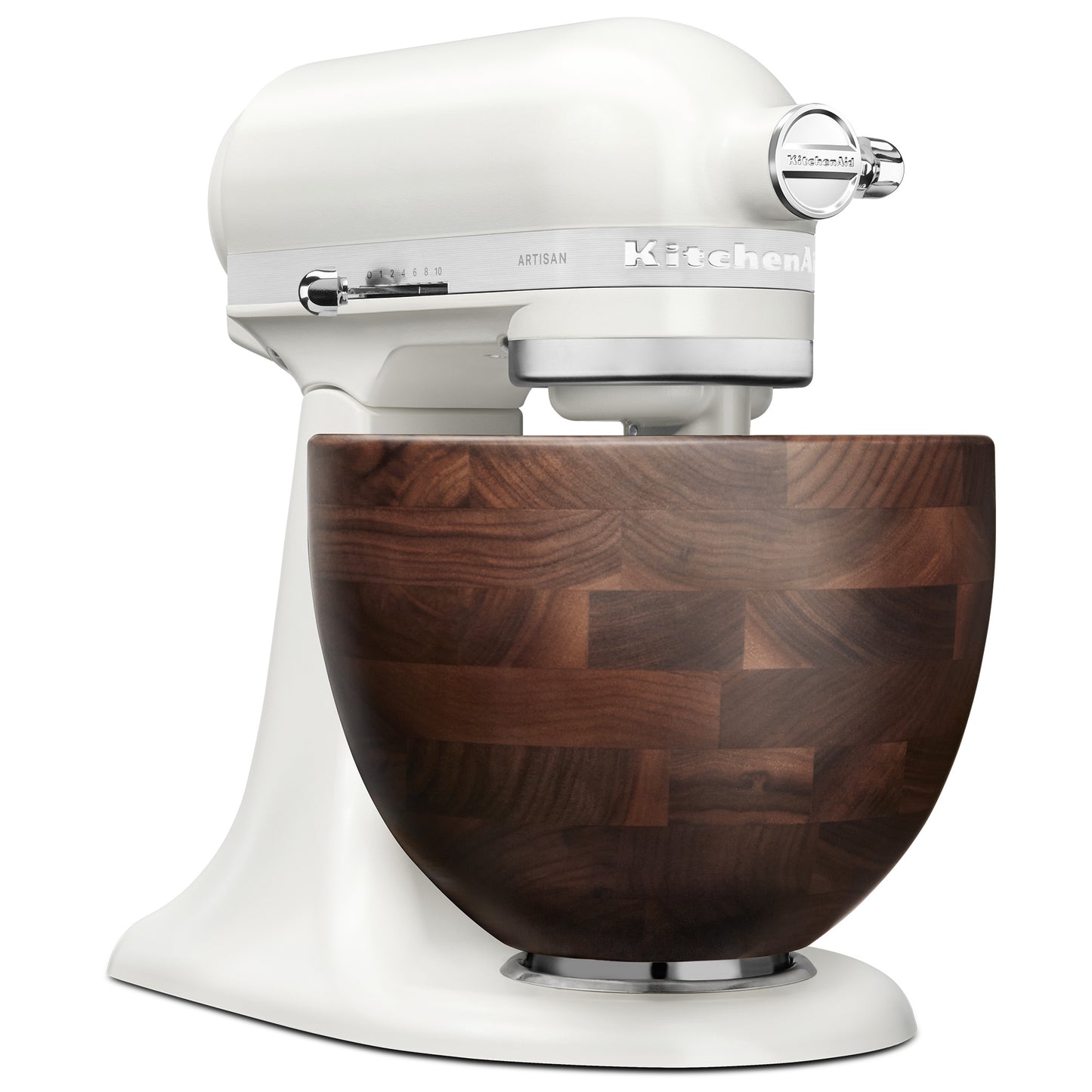 Artisan 4.7 l robotgép diófa tállal porcelánfehér
